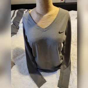 Nike Dri-Fit Gray Long Sleeve